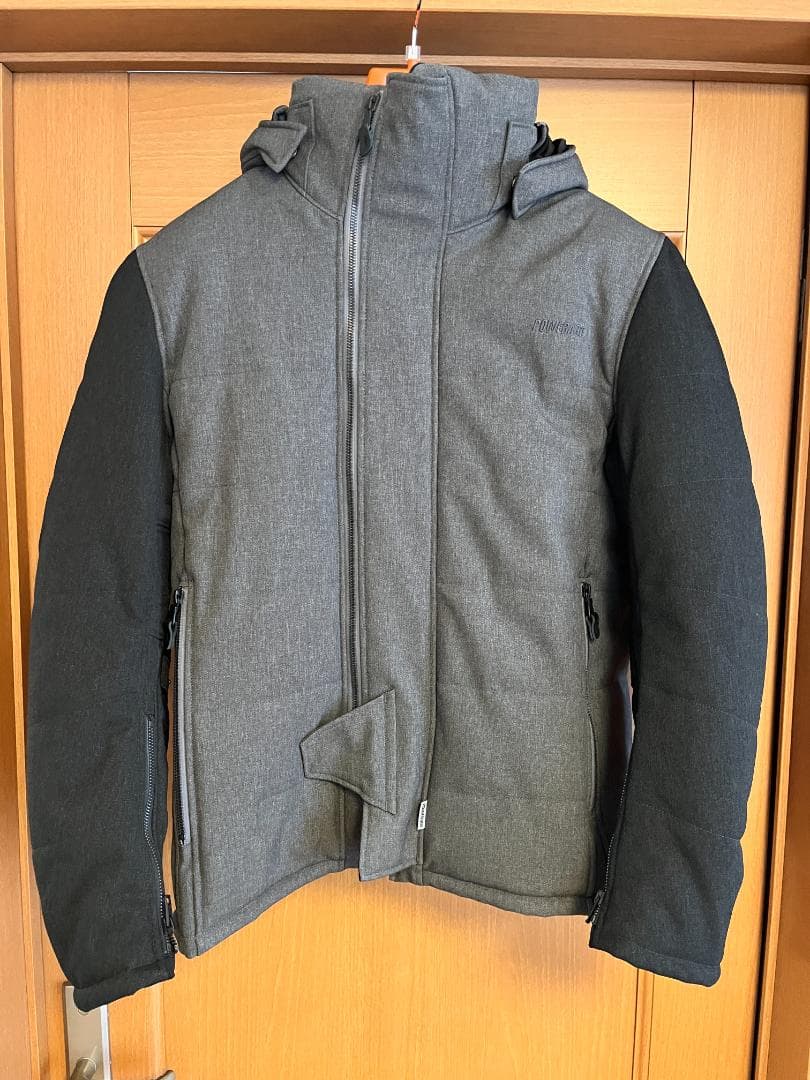 パワーエイジ エクストリームウォームフーディー L グレー／ブラック