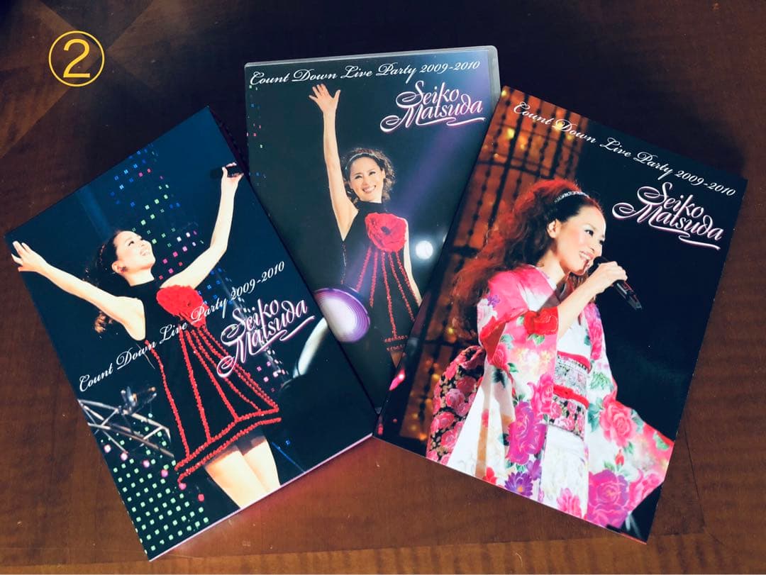 松田聖子 ライブDVD 初回限定盤3枚セット