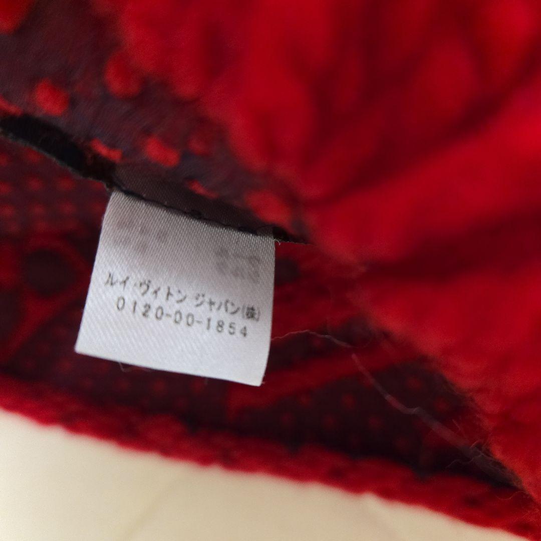 専用出品LOUIS VUITTON レッド マフラー