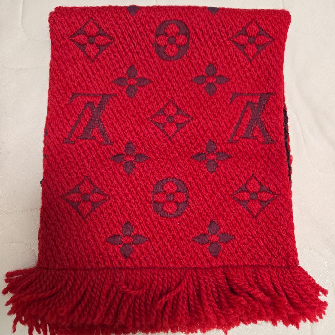 専用出品LOUIS VUITTON レッド マフラー