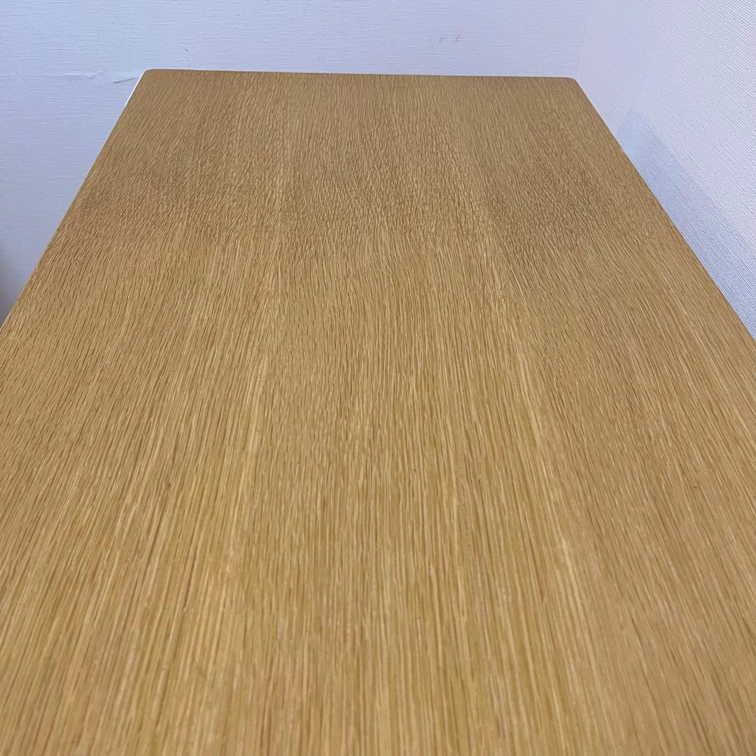 〔廃盤品〕無印良品 MUJI スチール脚木製デスク オーク材