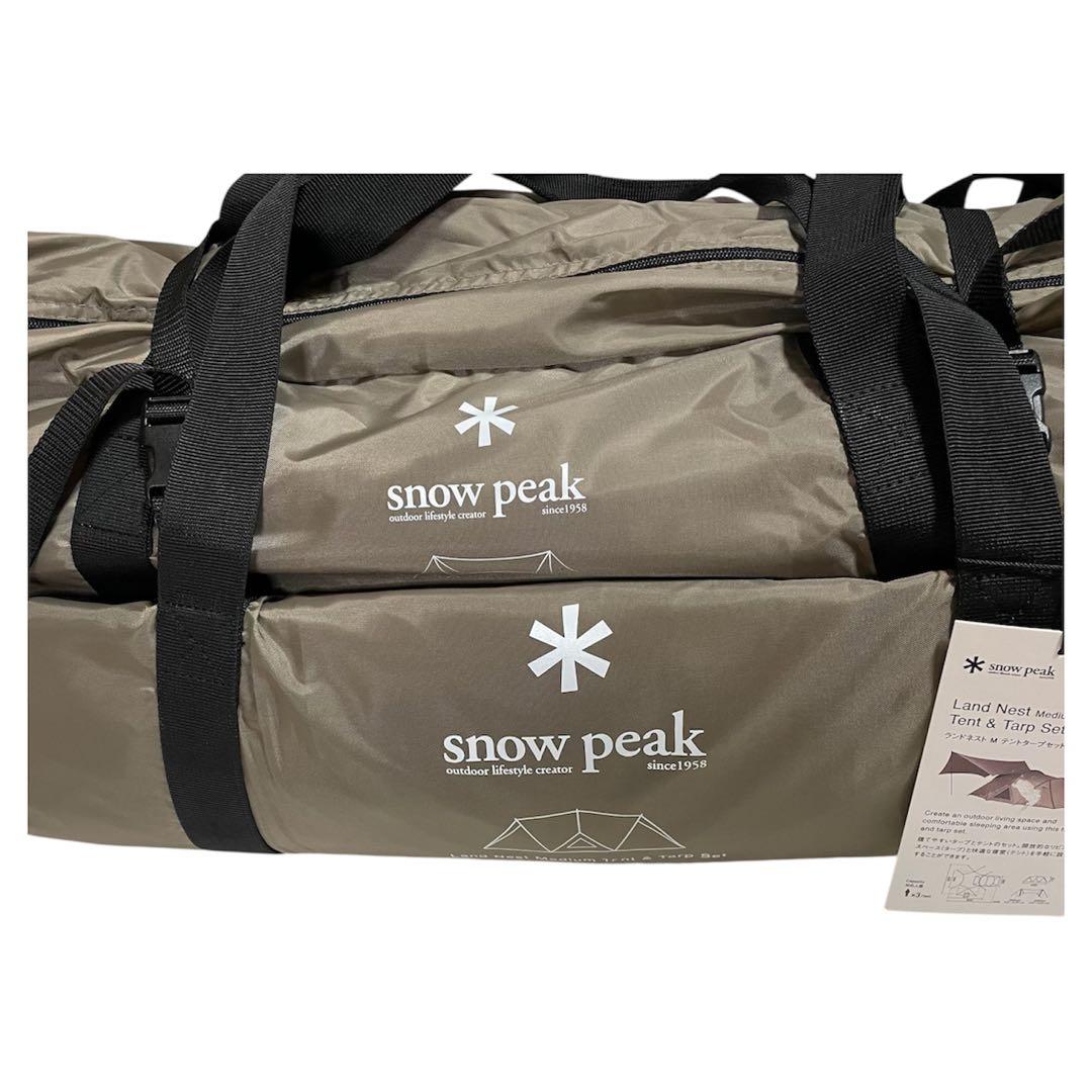peak 新品未使用　ランドネスト M テントタープセット
