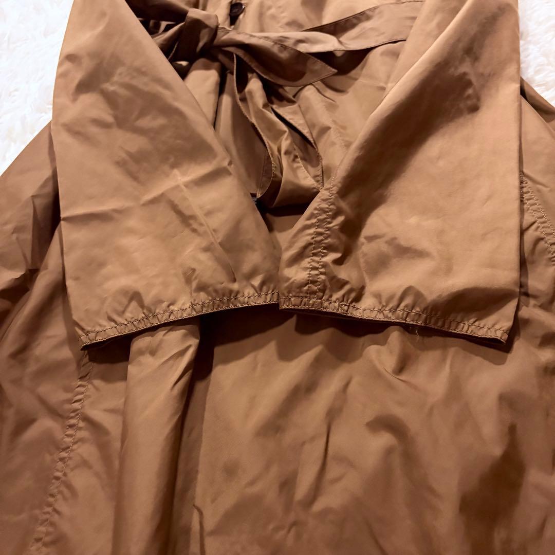 ✨️美品✨️ 45R ナイロンコート ブラウン トレンチコート M