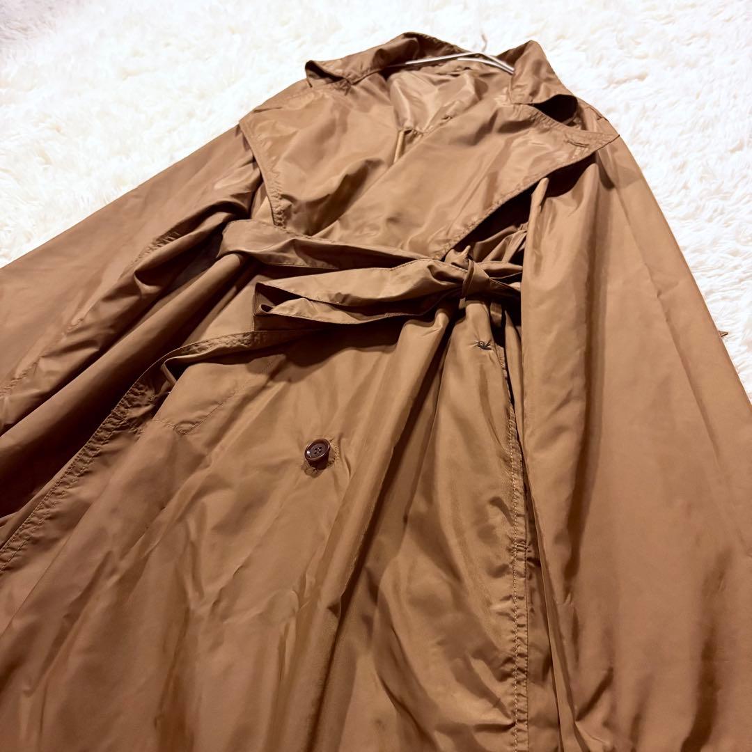✨️美品✨️ 45R ナイロンコート ブラウン トレンチコート M