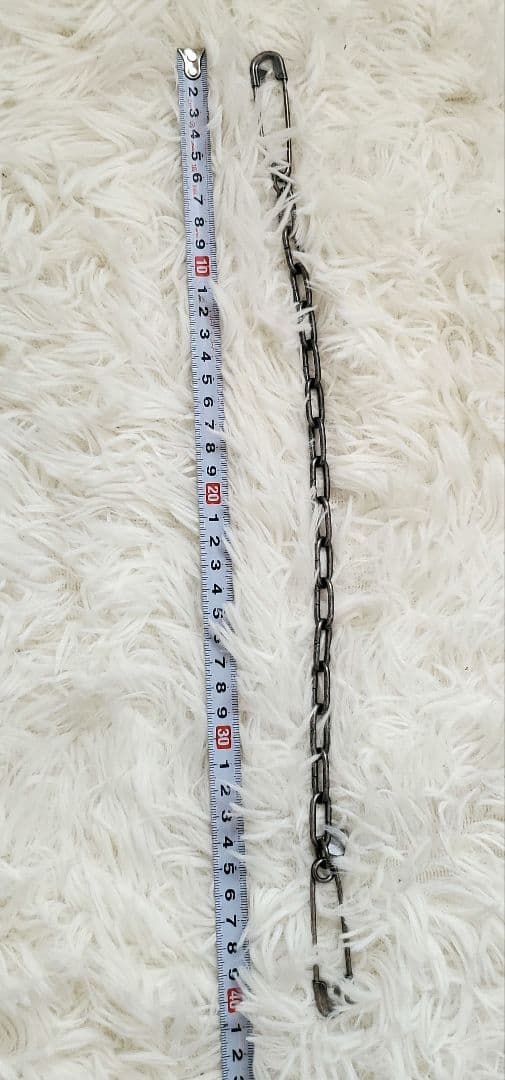 ⭐名作⭐ジャムホームメイド　安全ピン ウォレットチェーン シルバー