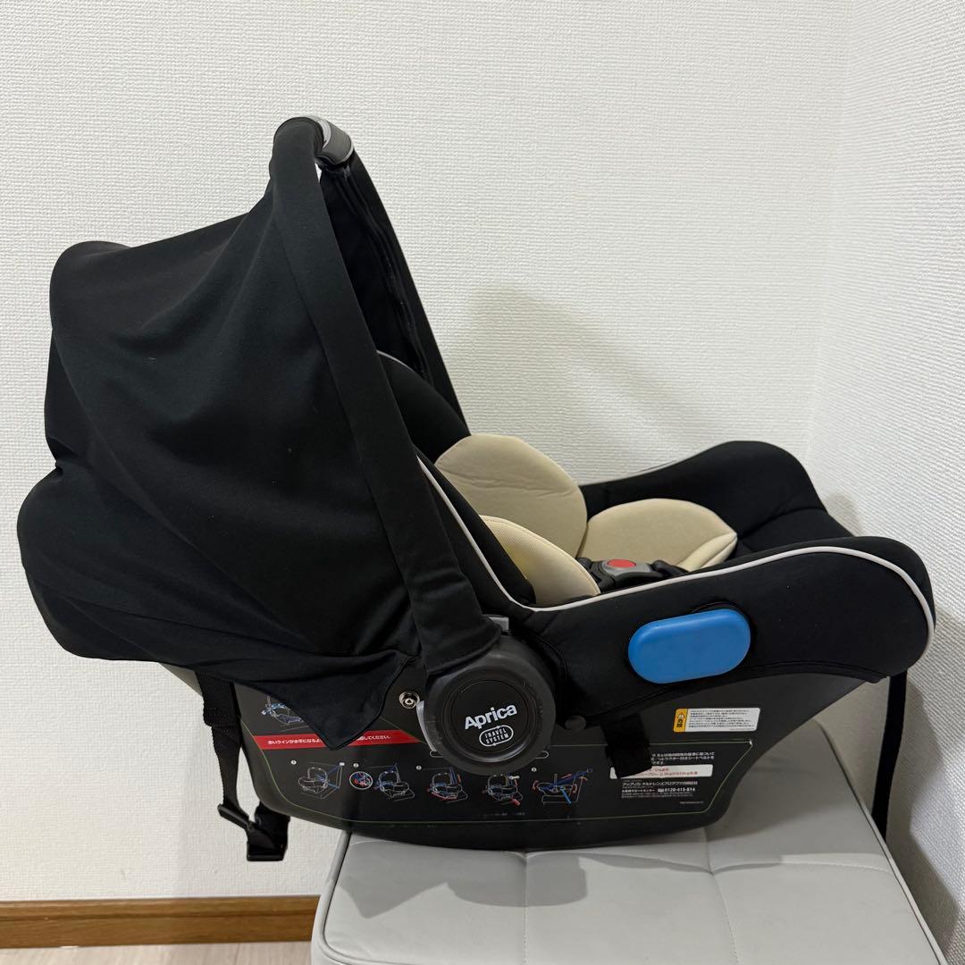 美品Aprica スムーヴTS インファントカーシート シートベースISOFIX