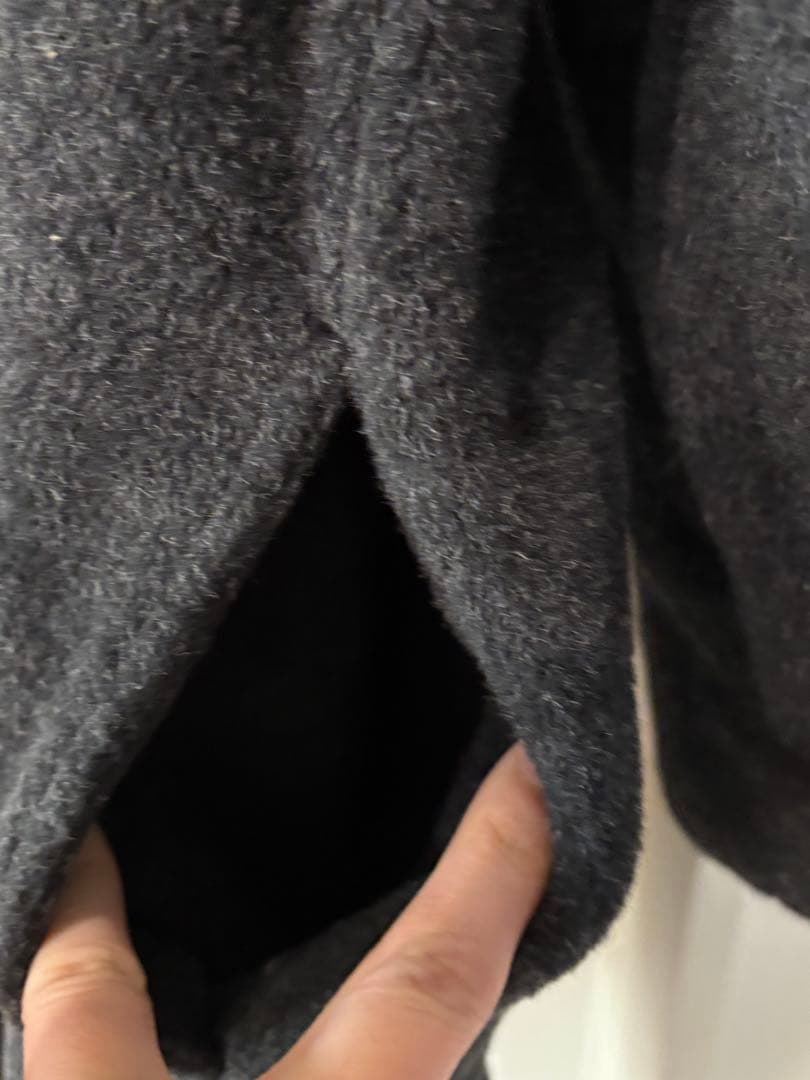 月初め限定❗️potechino ポテチーノ　さえら　ダークグレー　ロングコート