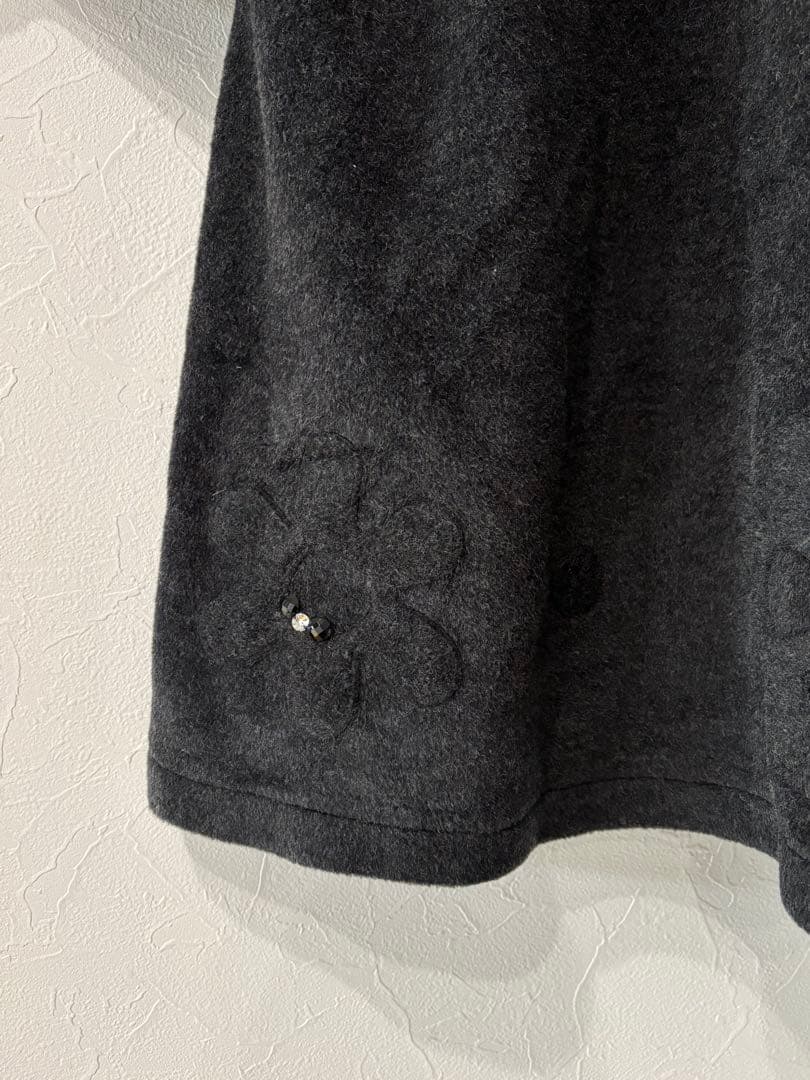 月初め限定❗️potechino ポテチーノ　さえら　ダークグレー　ロングコート