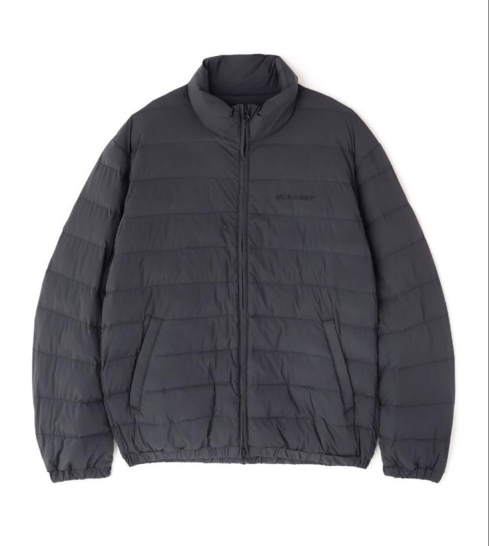新品 パーリーゲイツ ジャックバニー 薄中綿ブルゾン(6)LL/黒 最新モデル