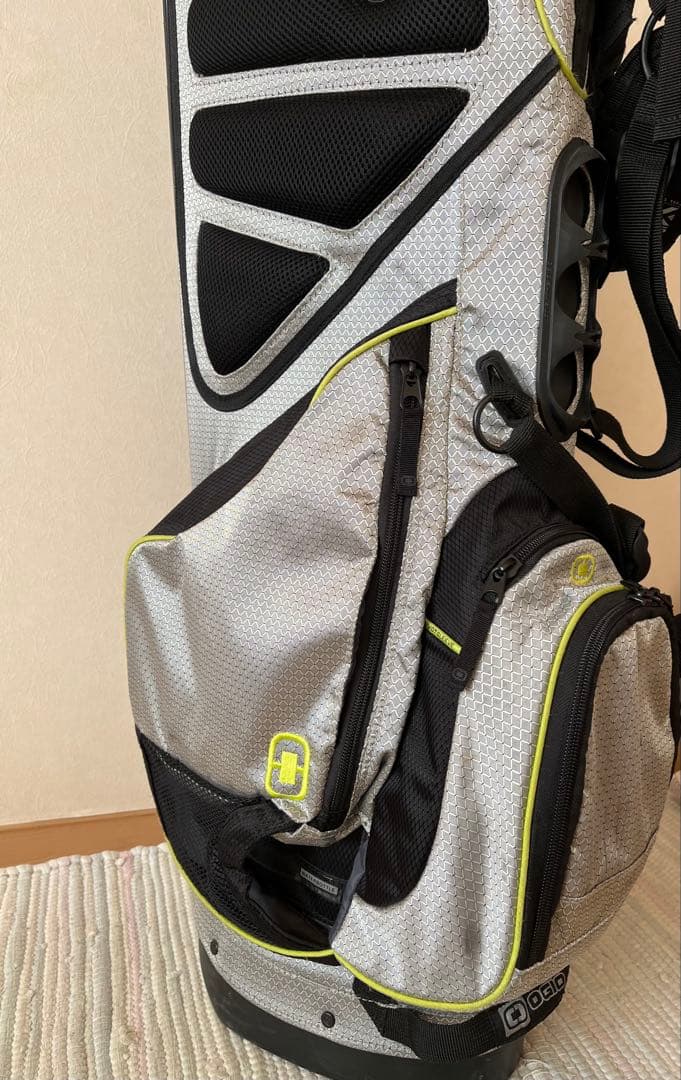 OGIO 軽量 スタンドキャディーバック 黒×イエロー オジオ Gamer X