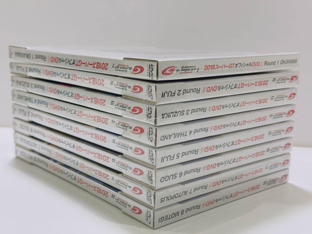 2018 SUPER GT OFFICIAL DVD Vol.1〜Vol.8