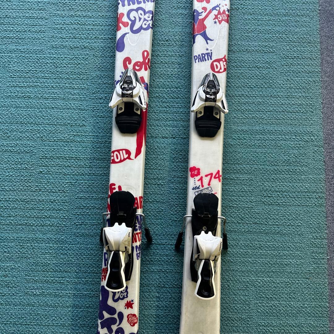 Salomon スキー板 174cm フリースタイルスキー