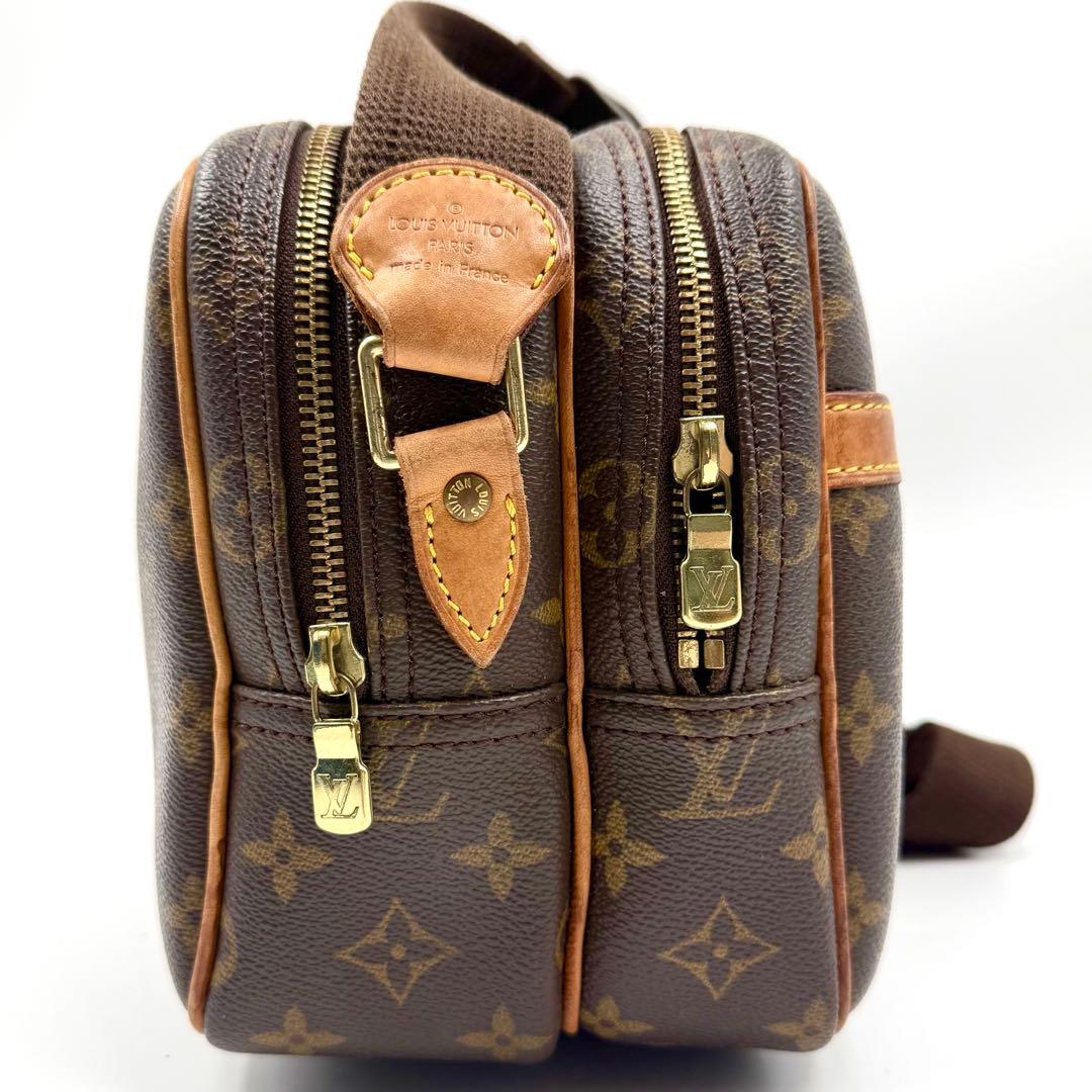 【鑑定済】ルイヴィトン モノグラム ショルダーバッグ リポーター PM