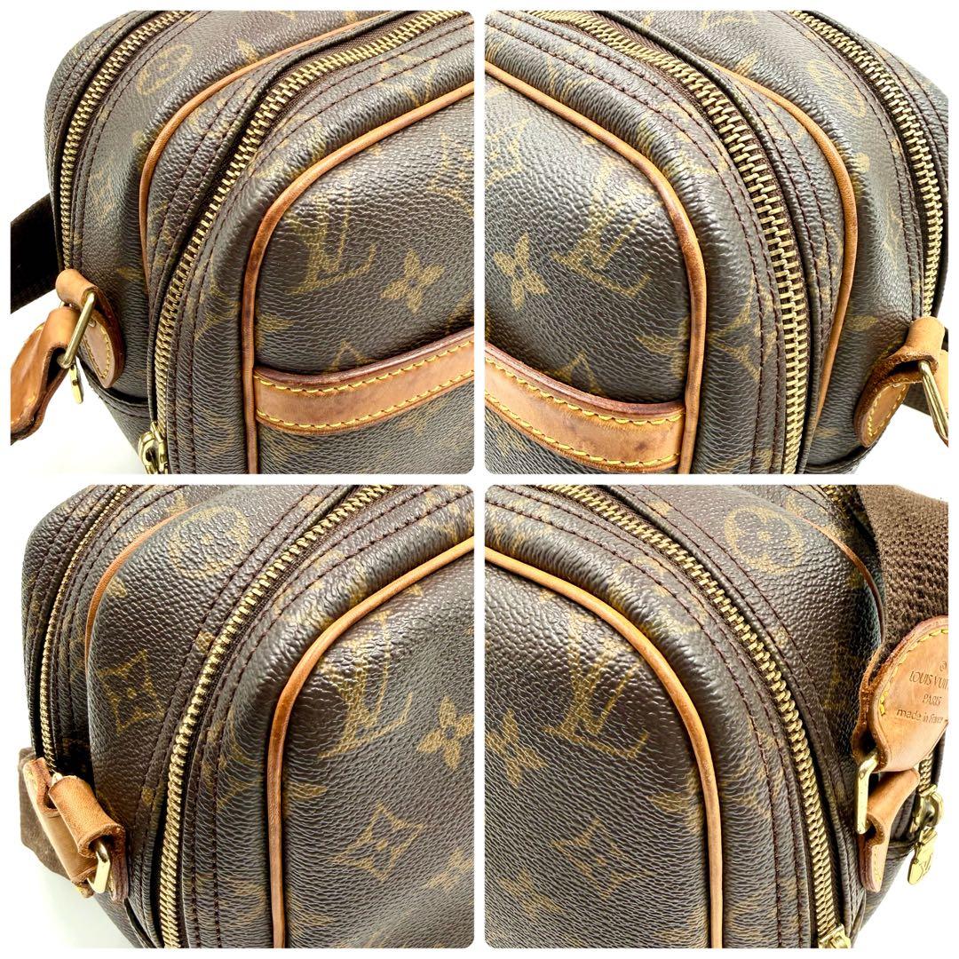 【鑑定済】ルイヴィトン モノグラム ショルダーバッグ リポーター PM