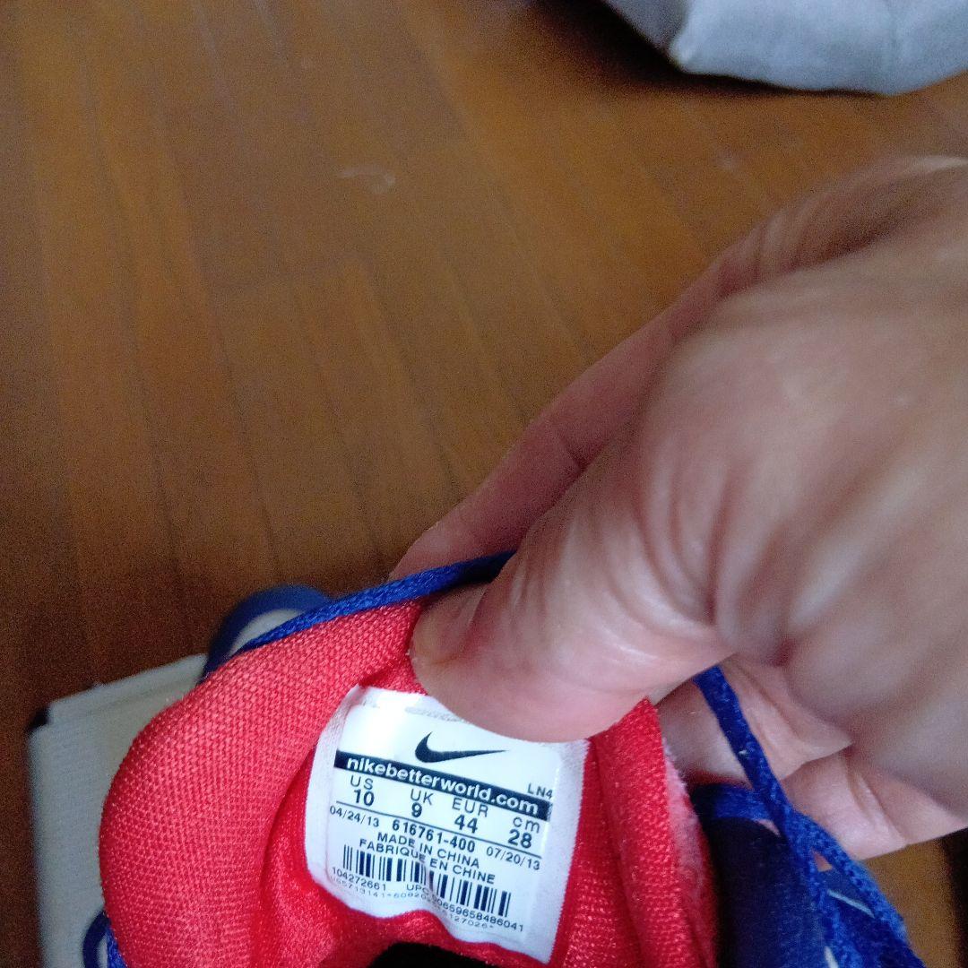 Nike CB ハイカットシューズ 青赤