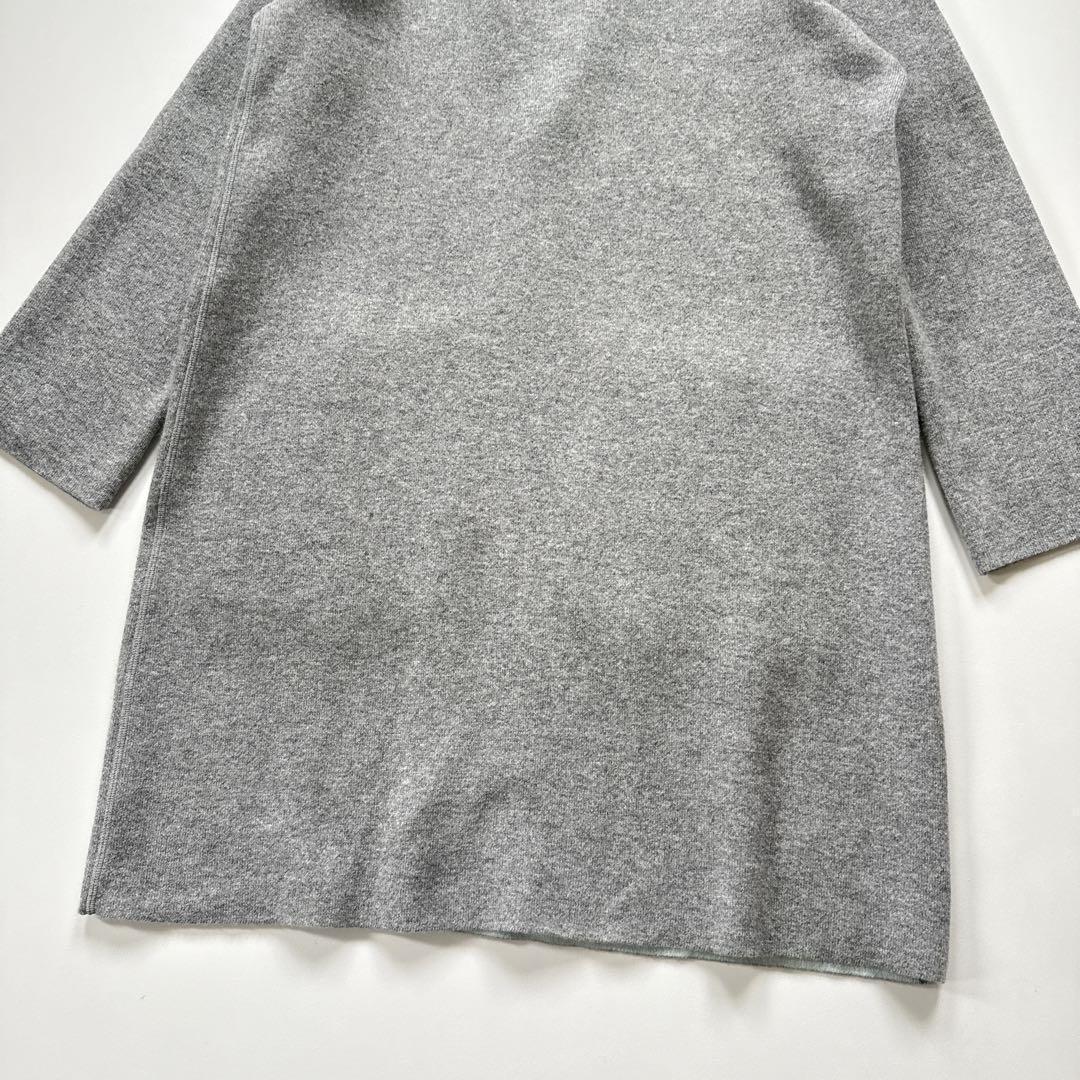 美品✨フォクシー カシミヤ100% ロングコート ダブルフェイス リバーシブル