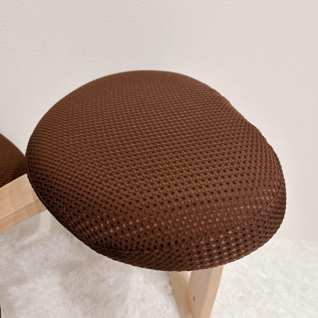 【美品】サカモトハウス バランスチェア バランスイージー 専用カバー付 リボ社