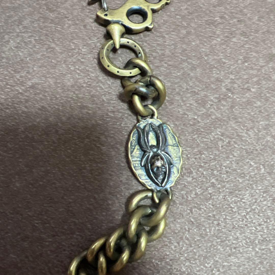 galcia/ガルシア　ウォレットチェーン BRASS、SILVER