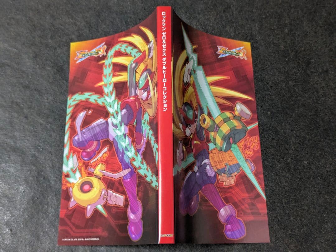 Switch ロックマン ゼロ&ゼクス ダブルヒーロー 限定特典スリーブ付