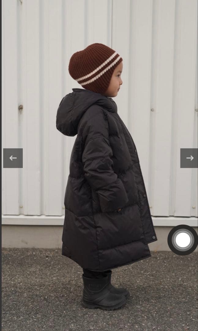 chaisystyle Kids Long Down Coat 140 新品