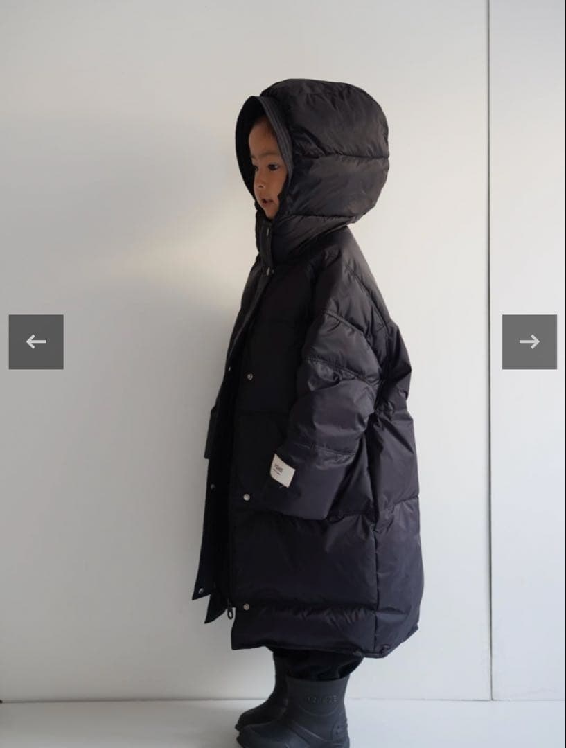 chaisystyle Kids Long Down Coat 140 新品