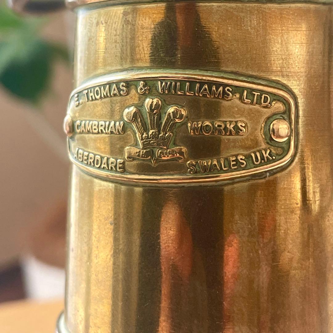 E.Thomas & Williams カンブリアン マイナーズランプ ランタン