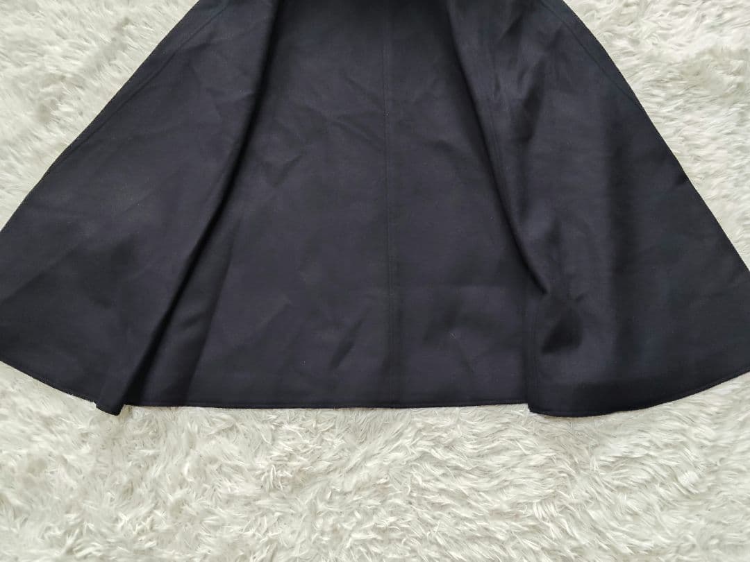 RUIRUE BOUTIQUE　ポンチョコート　フォックスファー　2L