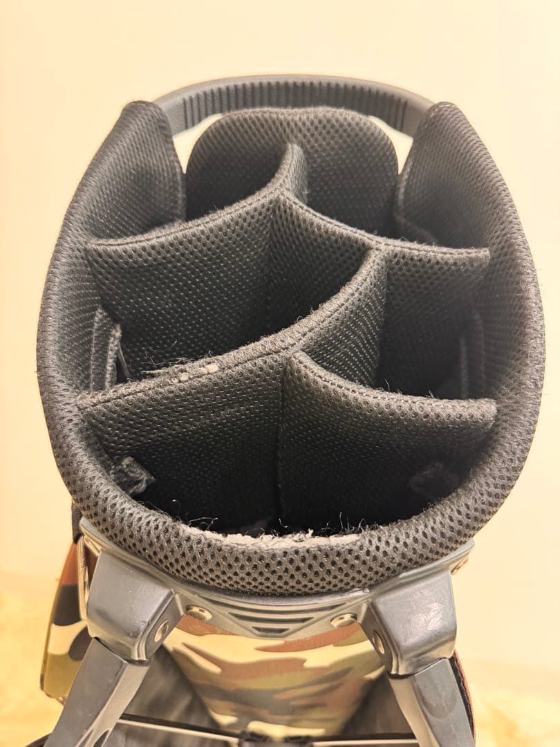 【1月中割】パーリーゲイツ　カモワッペン　レア　ゴルフバック　キャディバッグ