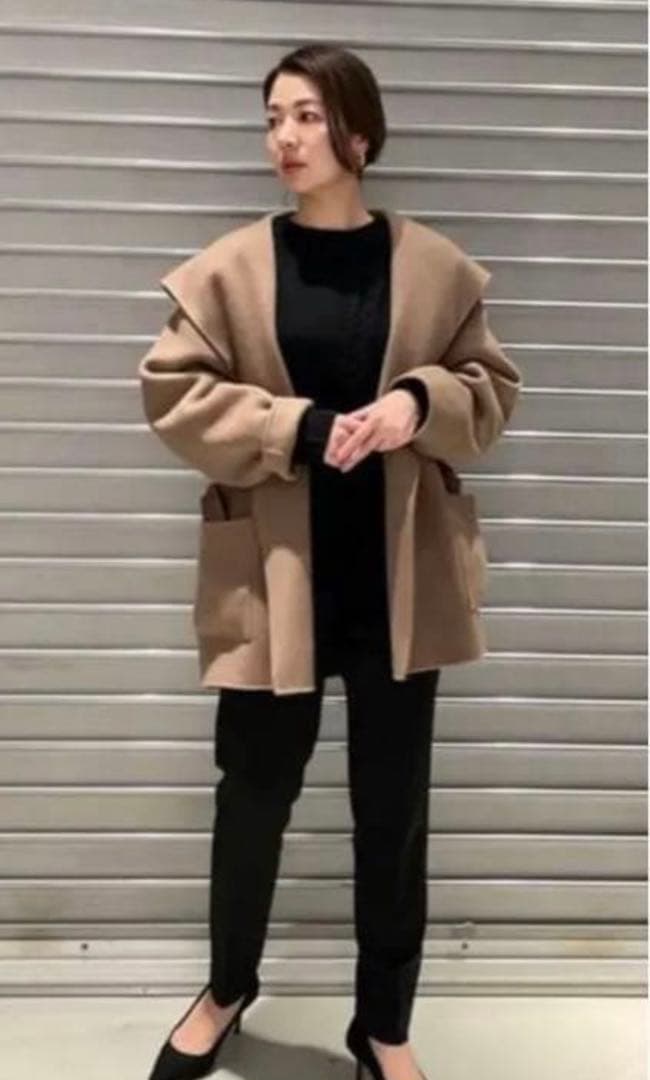 【新品】uncrave アンチマイクロバイアルリバーフーデットショートコート