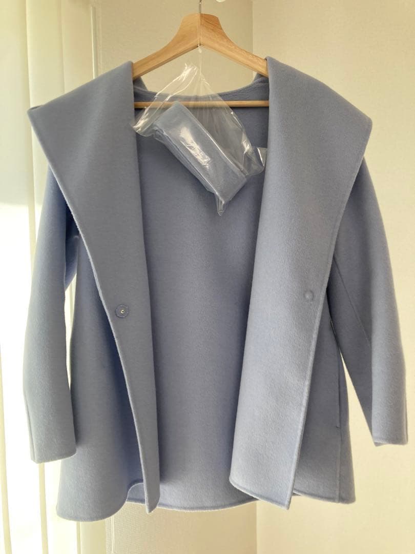 COUP DE CHANCE 【ゆるシルエット】リバー仕立てミドル丈