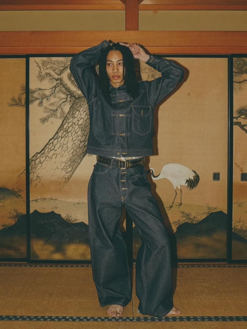 ballsy×Lee cowboy denim jacket [インディゴ/M]