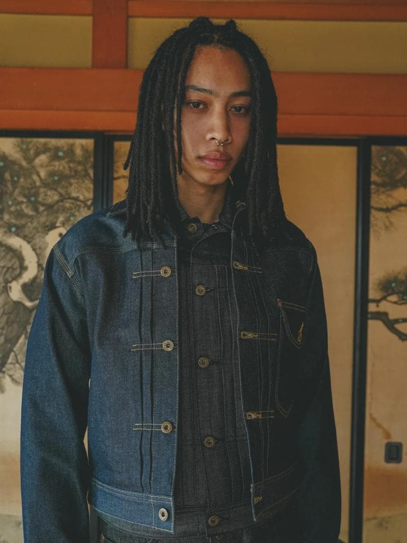 ballsy×Lee cowboy denim jacket [インディゴ/M]