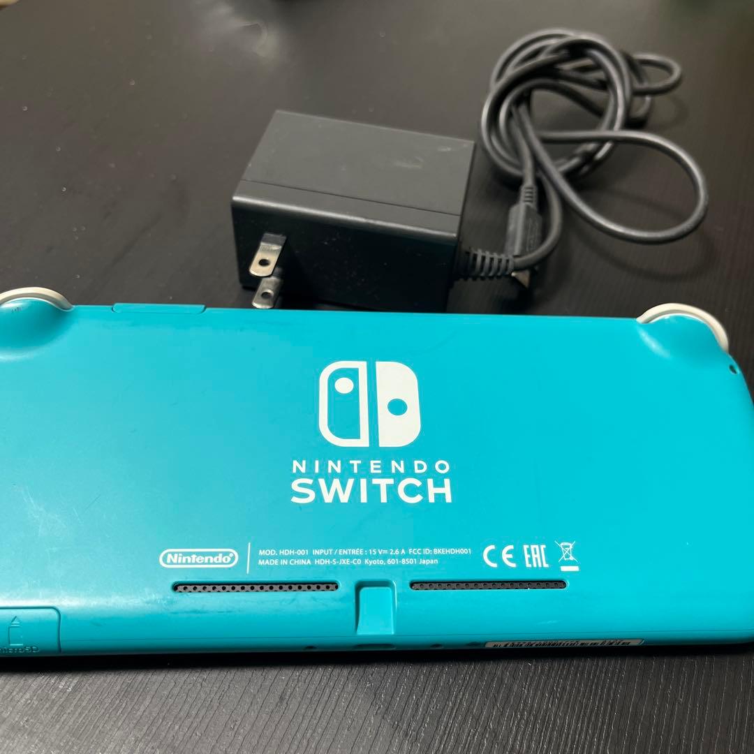 Nintendo Switch Lite ターコイズ 本体 充電器付