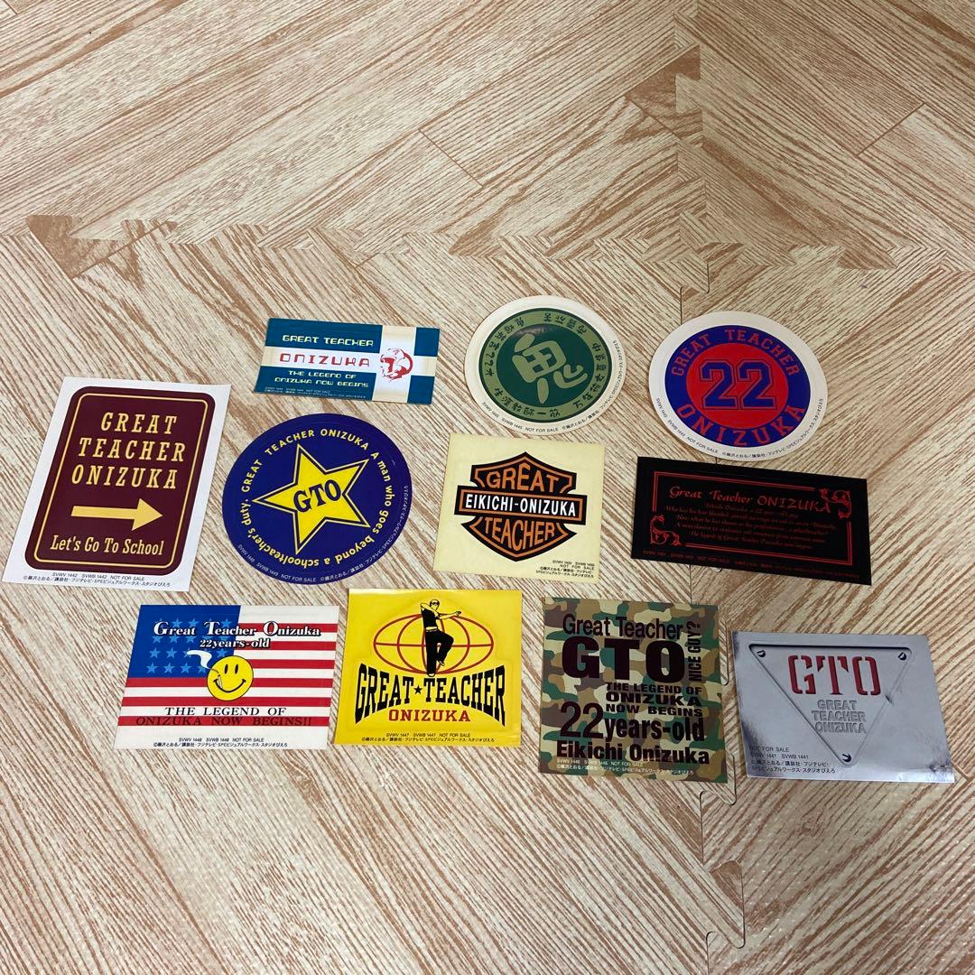 GTO DVDコレクション〈11枚組〉ステッカー、チラシ付き