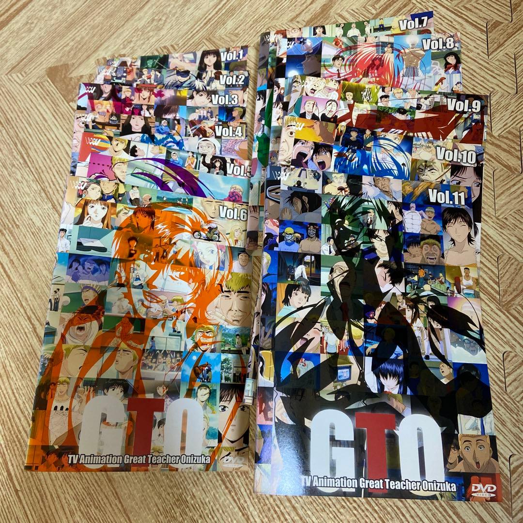 GTO DVDコレクション〈11枚組〉ステッカー、チラシ付き