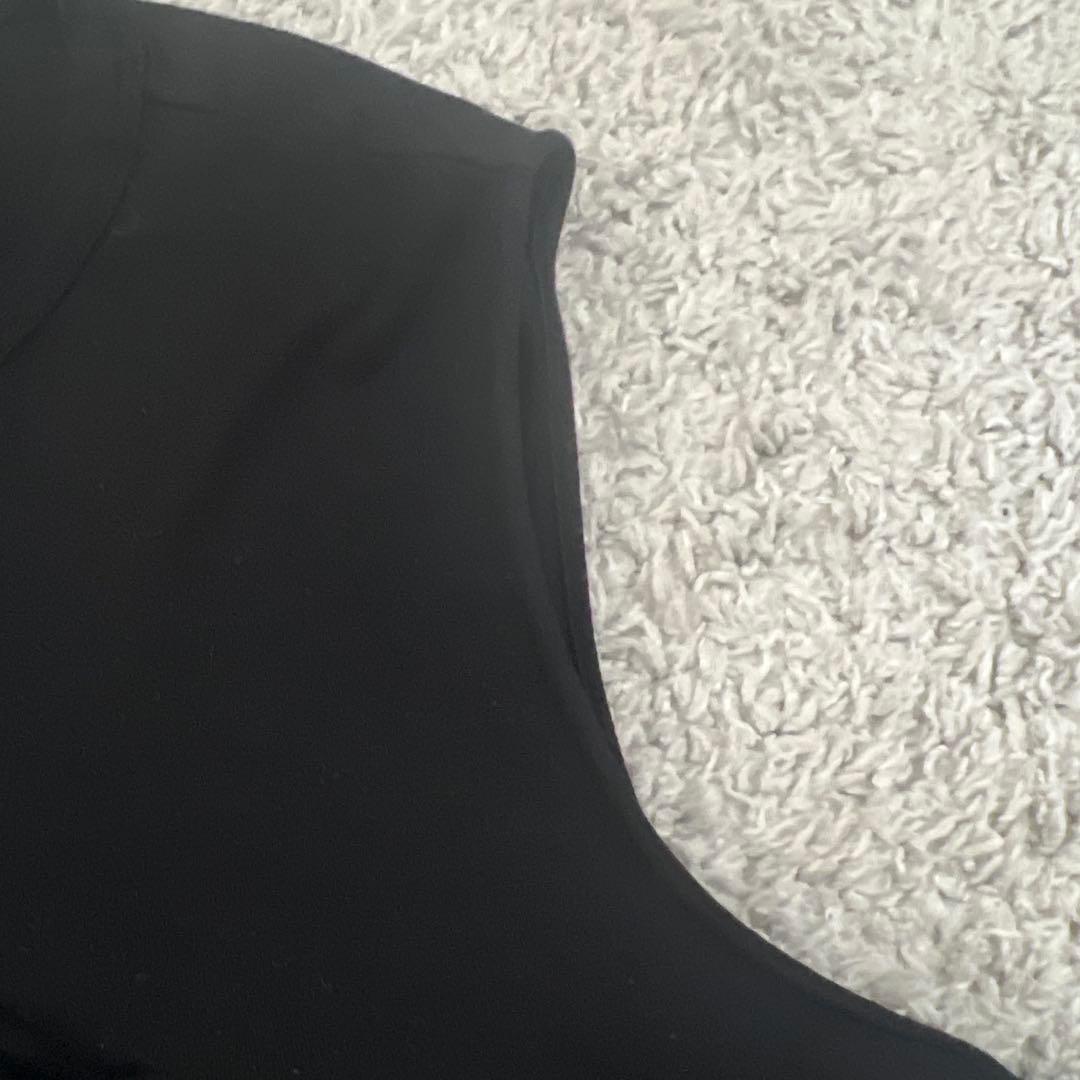 YOKO CHAN ノースリーブチュニック 黒　36