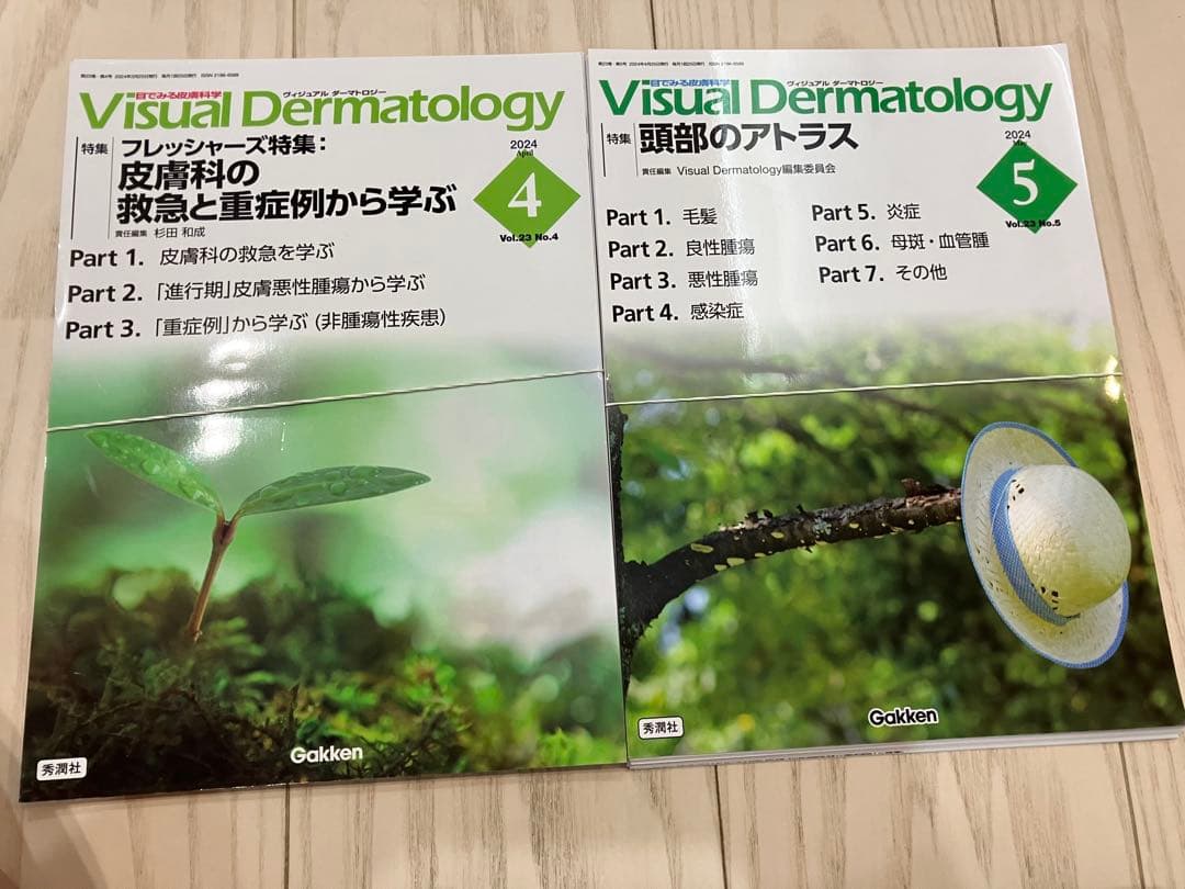 Visual Dermatology　ビジュアルダーマトロジー　裁断済
