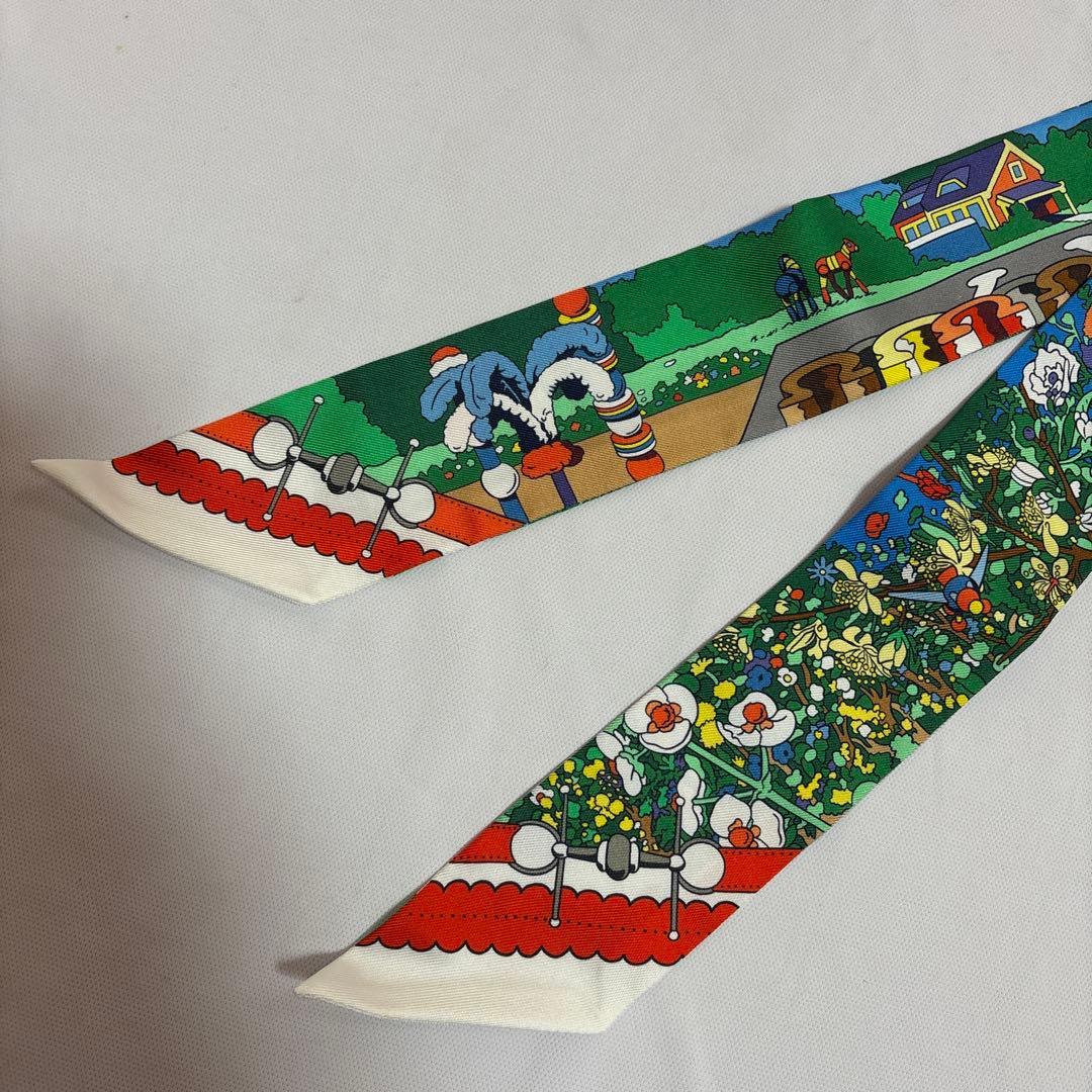 エルメス ツイリー ポニーピットストップ 新品未使用 タグ付き