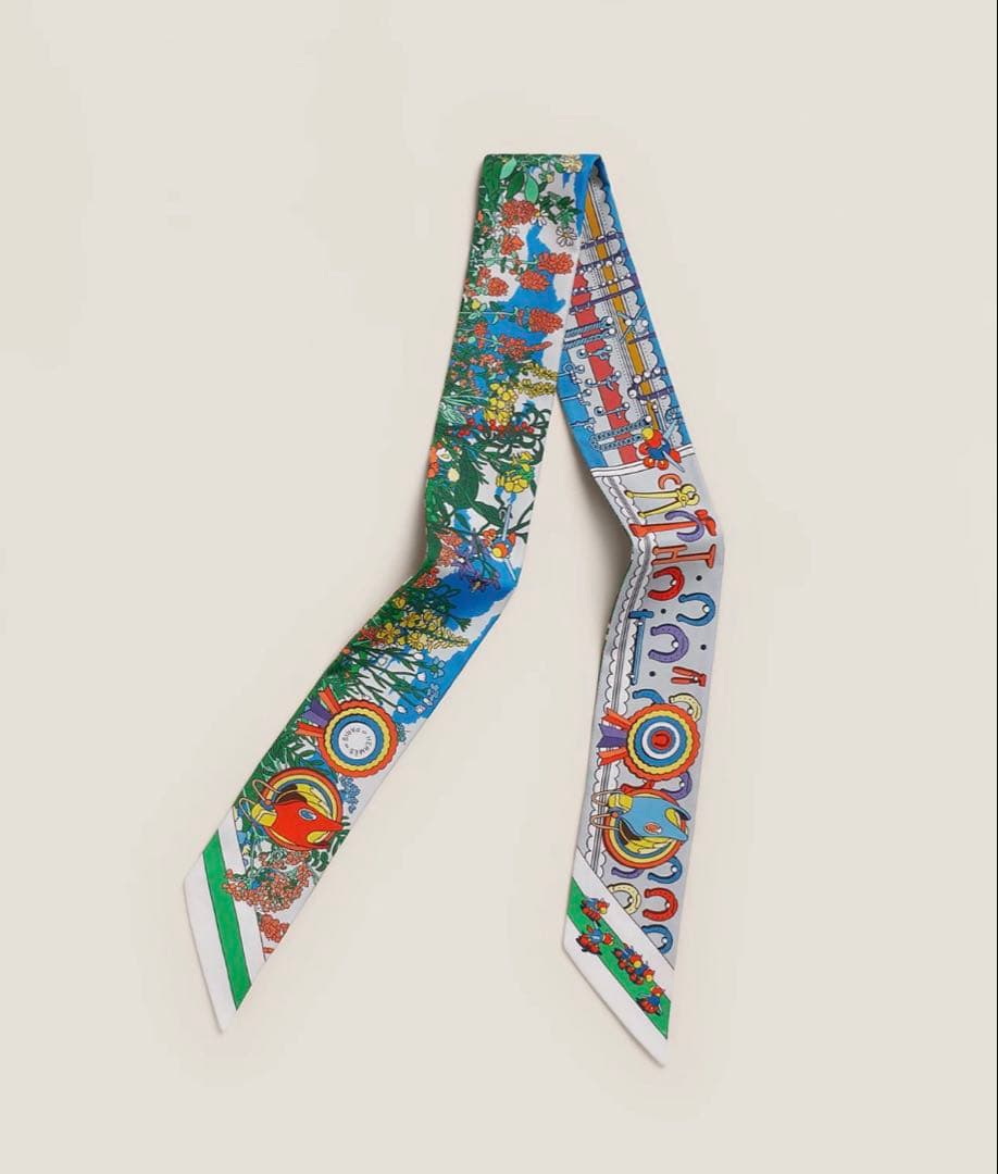 エルメス ツイリー ポニーピットストップ 新品未使用 タグ付き