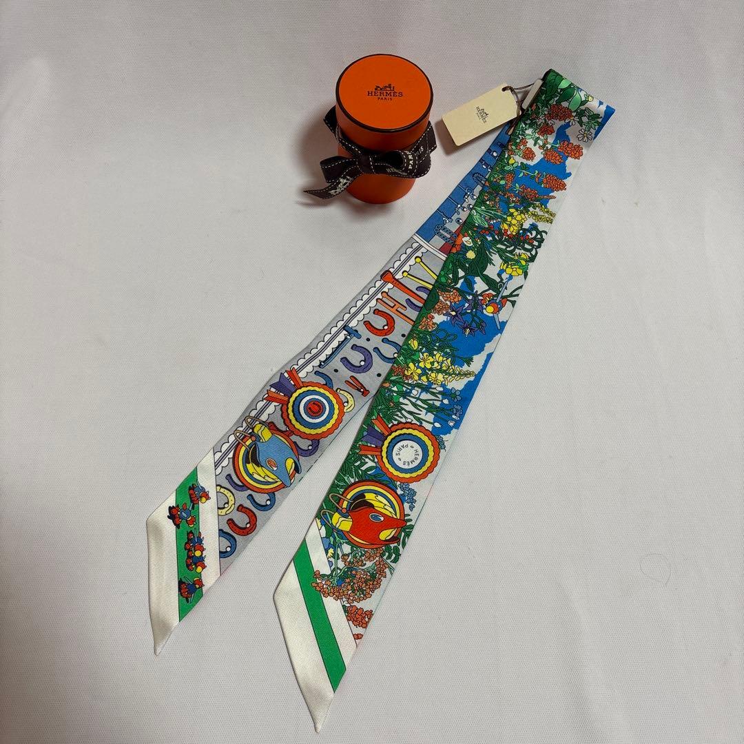 エルメス ツイリー ポニーピットストップ 新品未使用 タグ付き