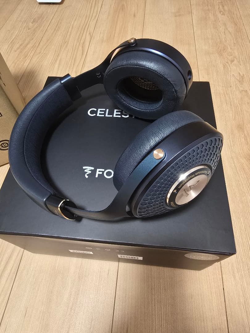 Focal Celestee 有線ヘッドフォン ダークブルー