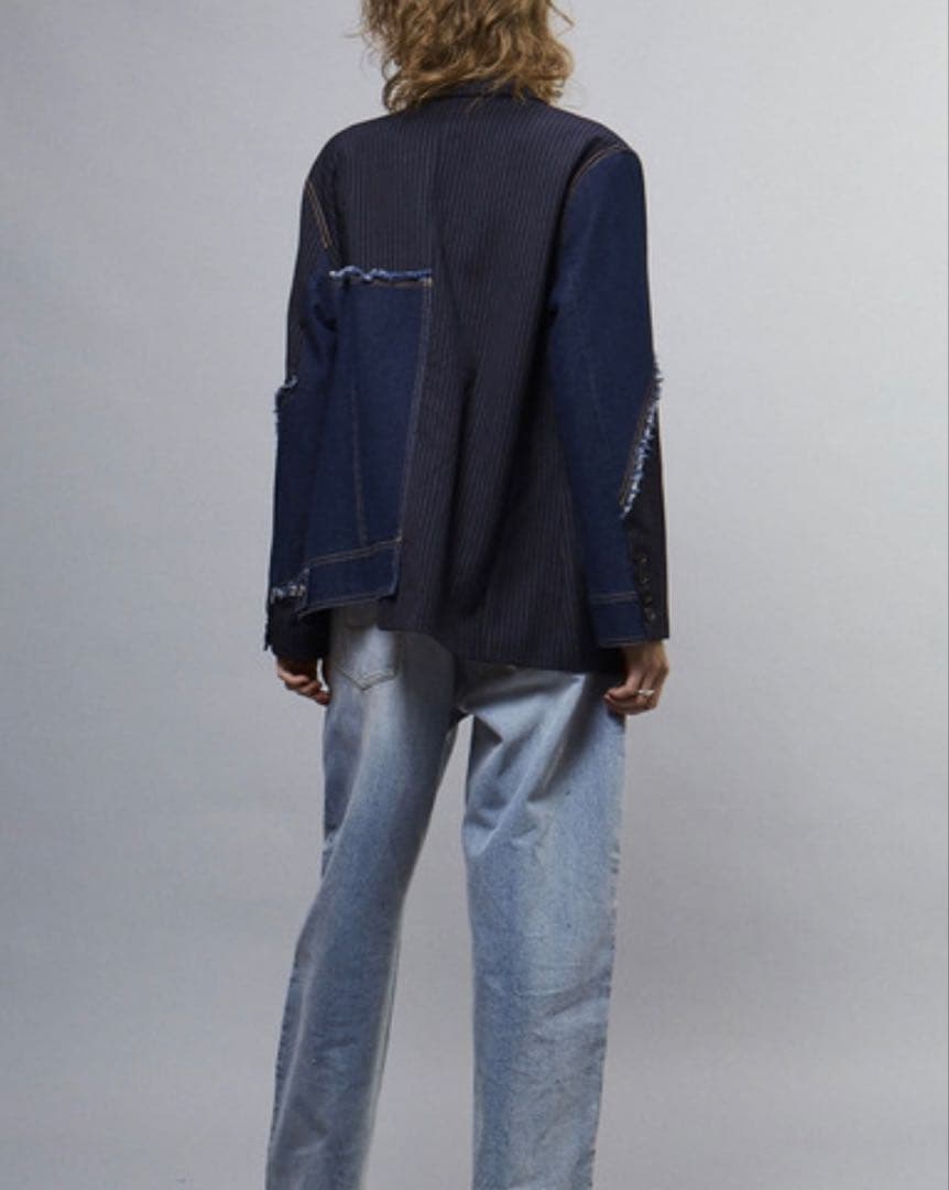 AULA AILA デニムコンビジャケット