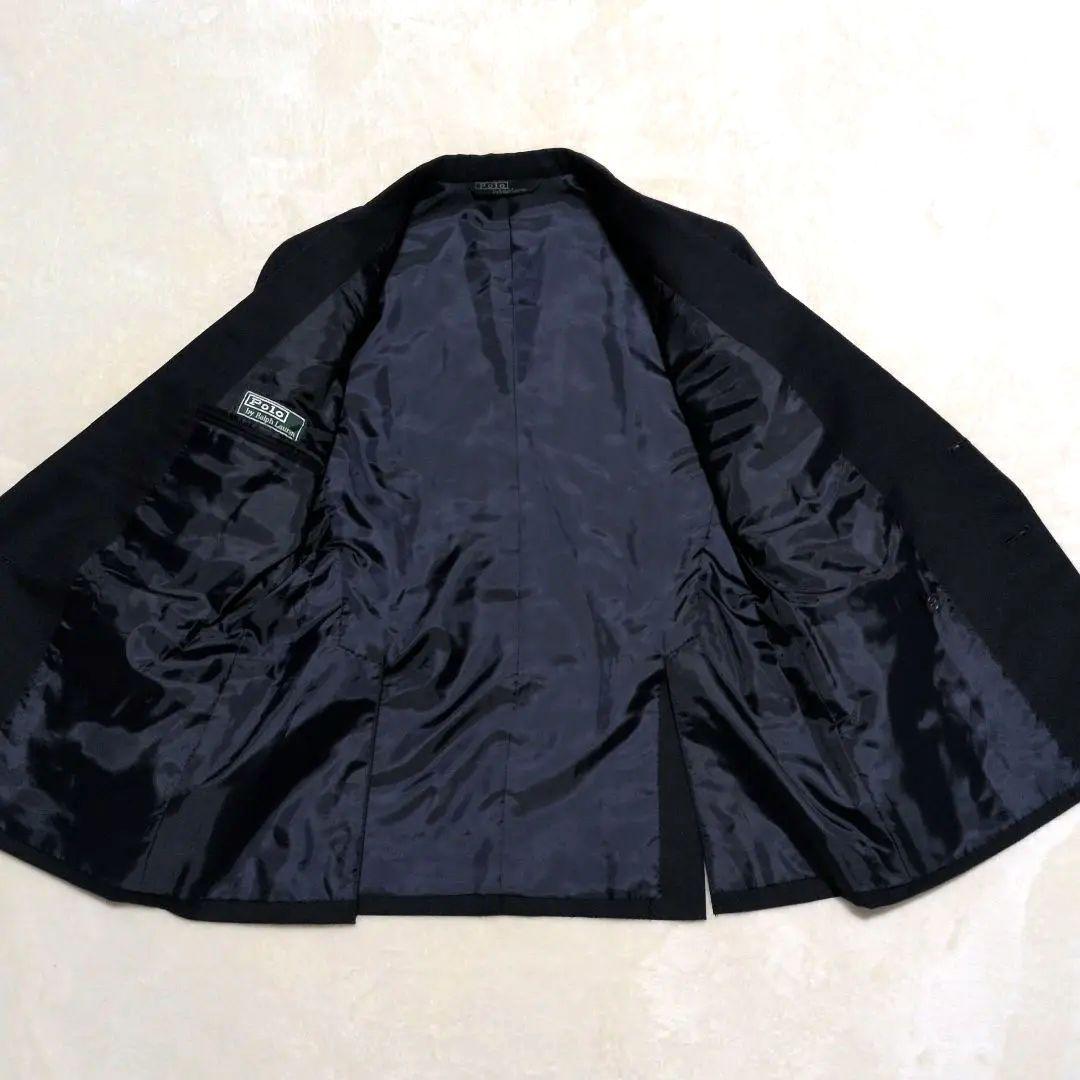 美品✨ラルフローレン 金ボタン 紺ブレ レディースS相当