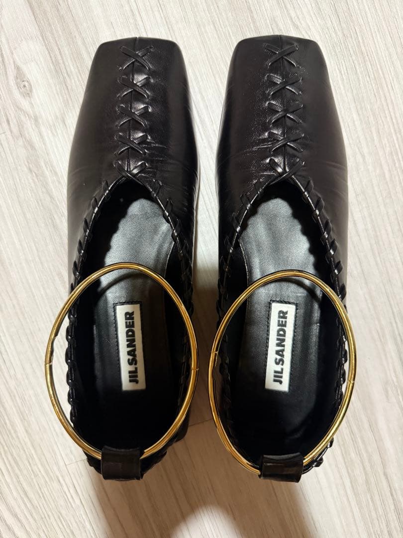 JIL SANDER リングバレリーナシューズ
