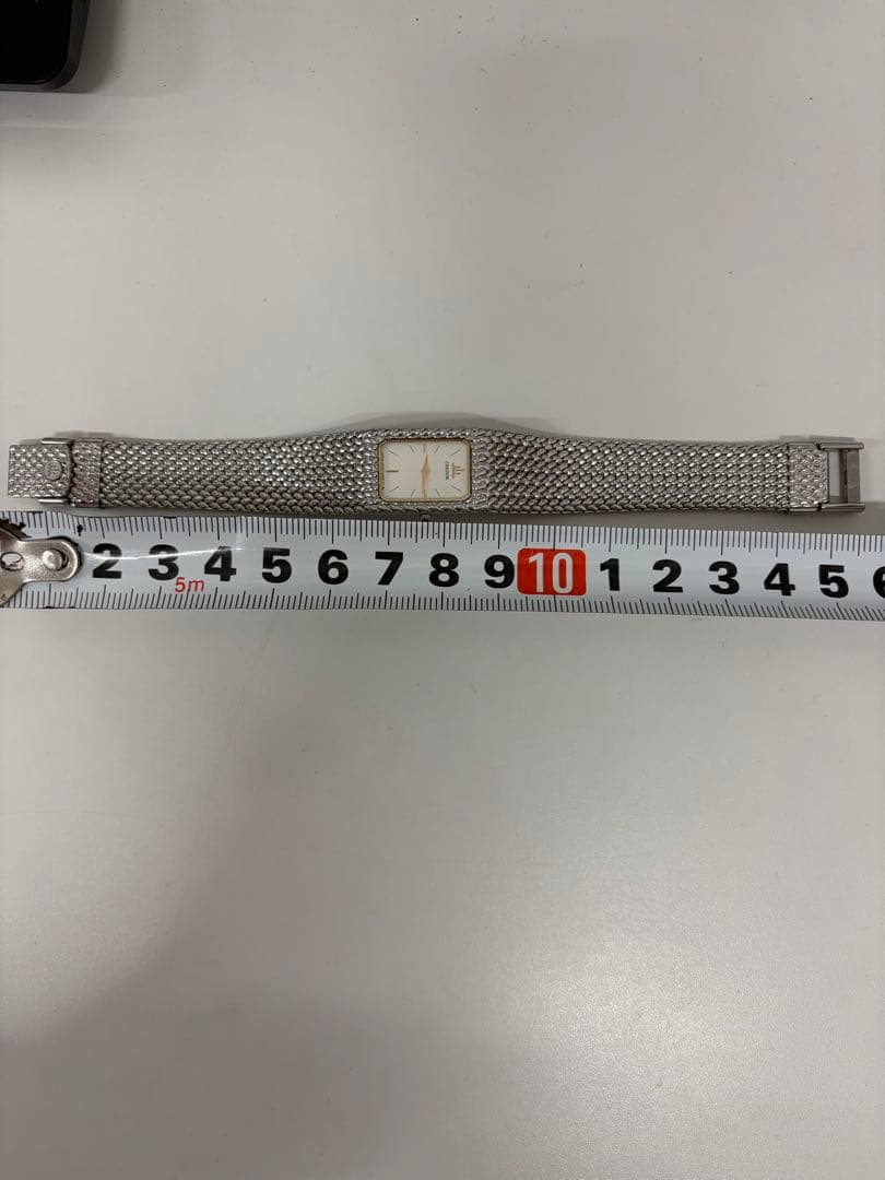 美品【稼働品】SEIKO　セイコー　クレドール　2F70　ホワイト　スクエア