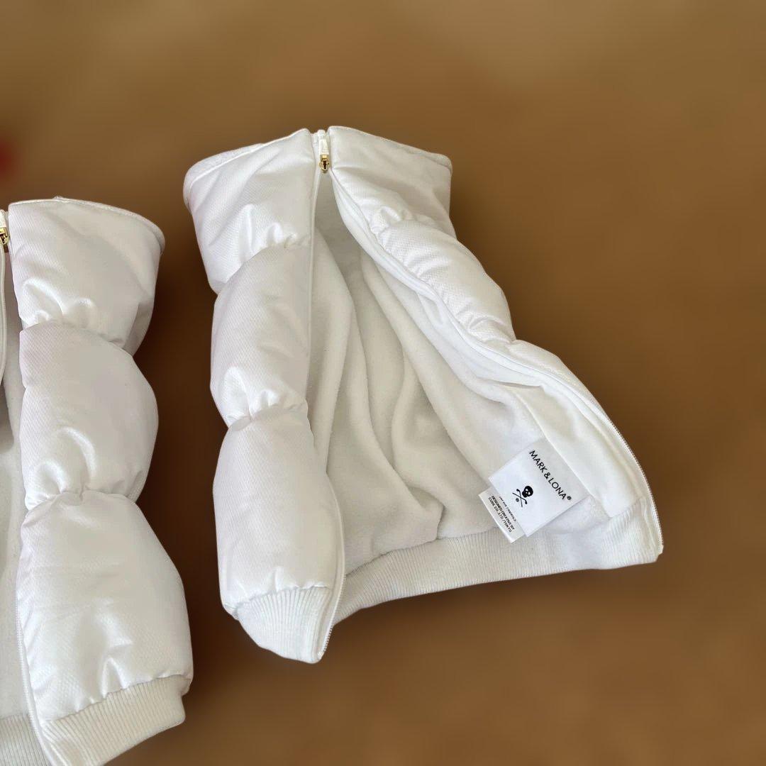 マーク＆ロナ　レッグウォーマー　ホワイト