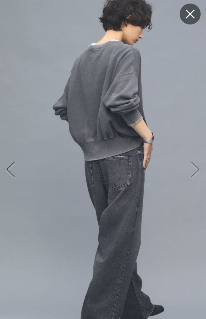 カレンソロジー Archive & Style 別注スウェット ヴィンテージ加工