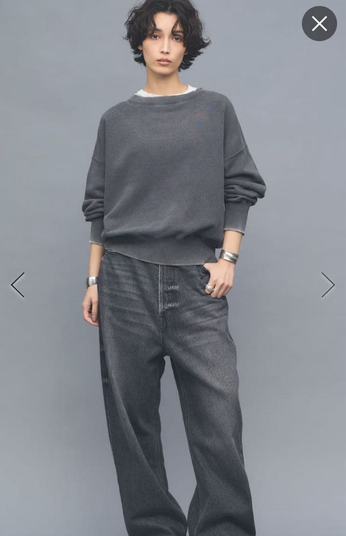 カレンソロジー Archive & Style 別注スウェット ヴィンテージ加工