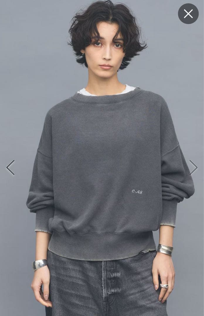 カレンソロジー Archive & Style 別注スウェット ヴィンテージ加工