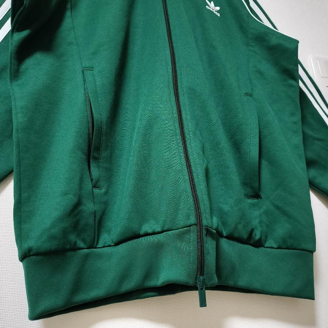 アディダス 濃緑 スーパースター トラックジャケット ジャージ メンズ3XL